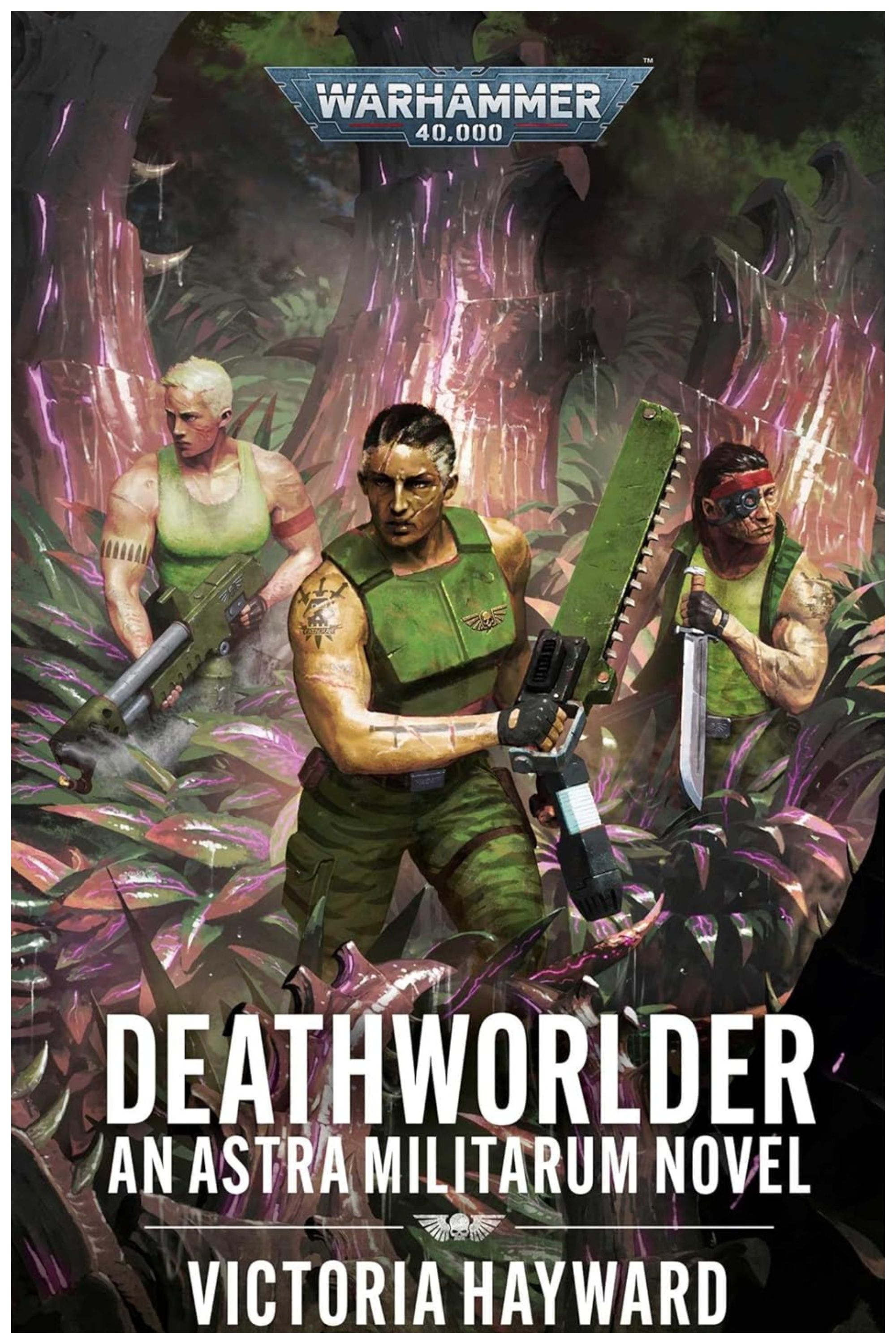 The cover of Victoria Hayward's Deathworlder novel.