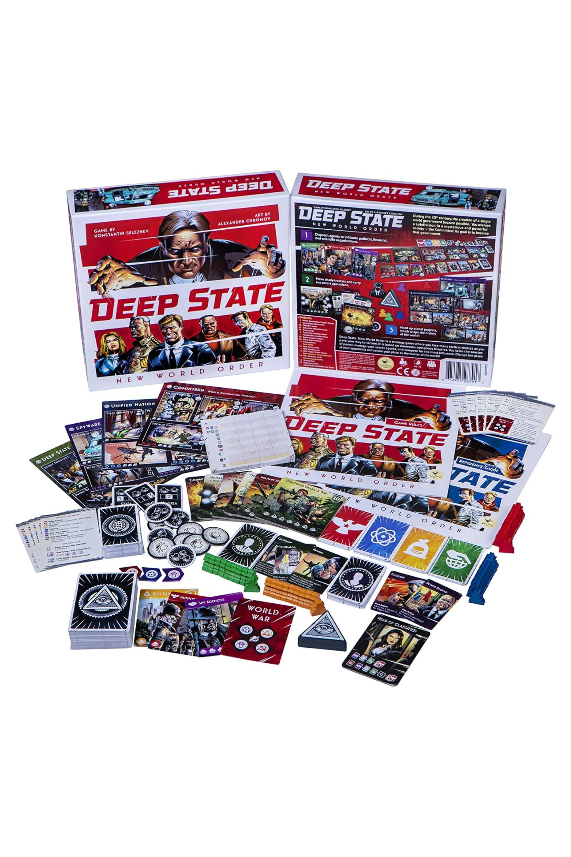 Deep State: New World Order Tabletop Game