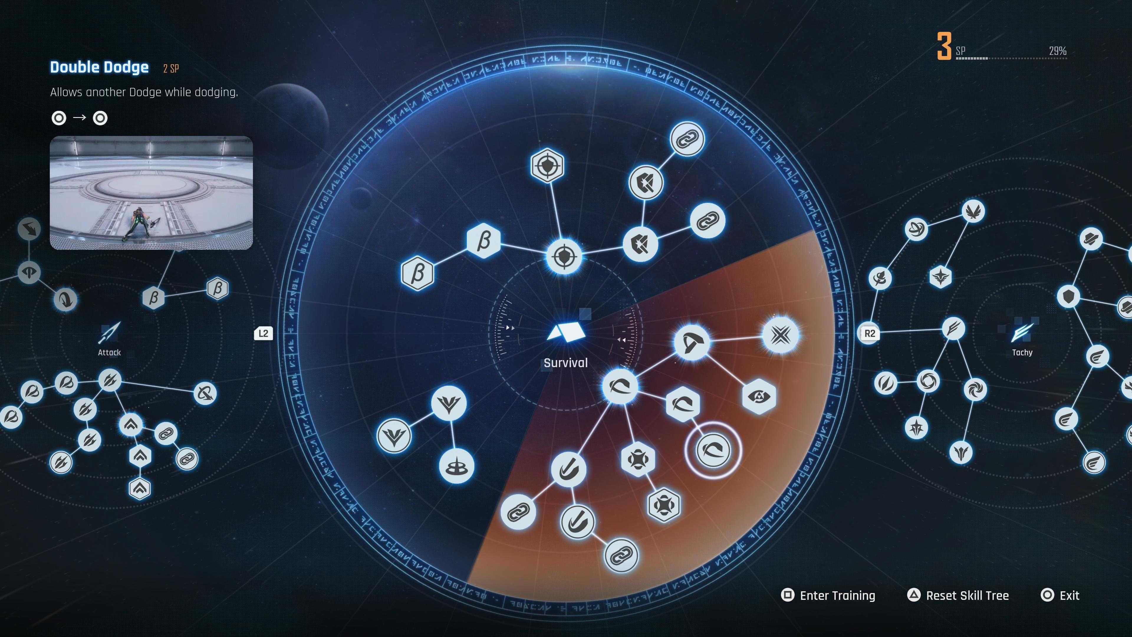 Double Dodge skill - Stellar Blade