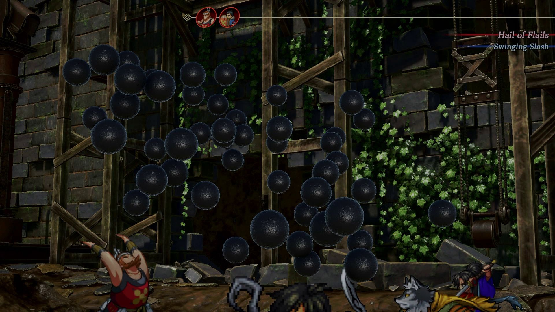 Eiyuden Chronicle Hundred Heroes,  Hail of Flails attack