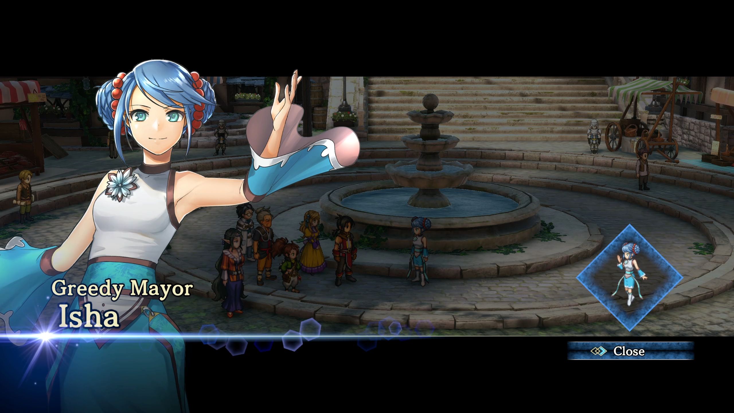 Eiyuden Chronicle Hundred Heroes, Isha recruitment image