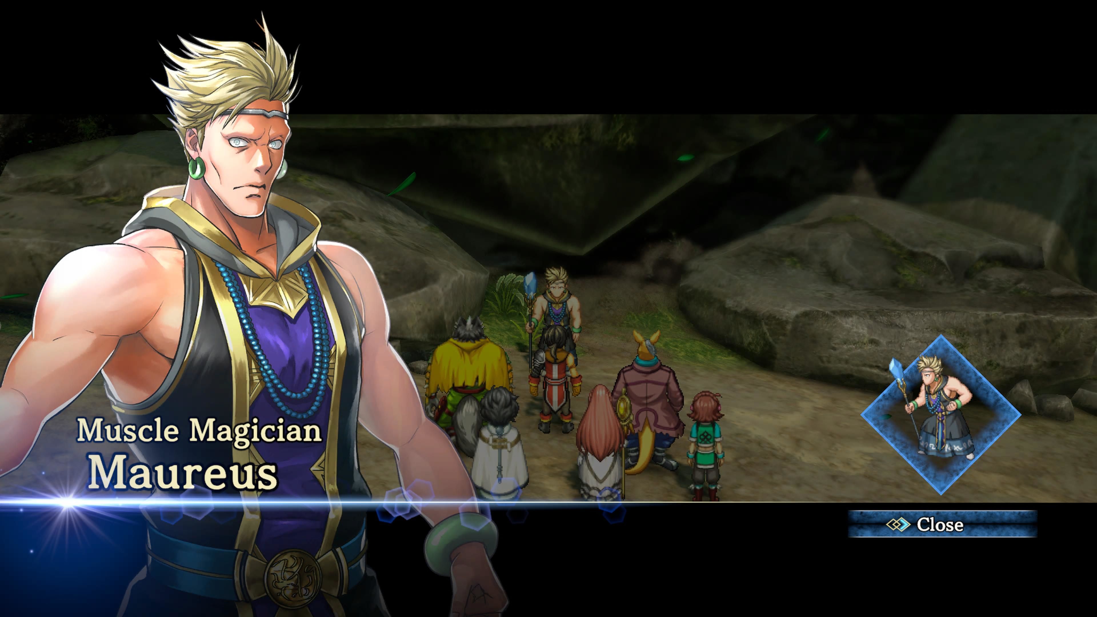 Eiyuden Chronicle Hundred Heroes, Maureus recruitment image