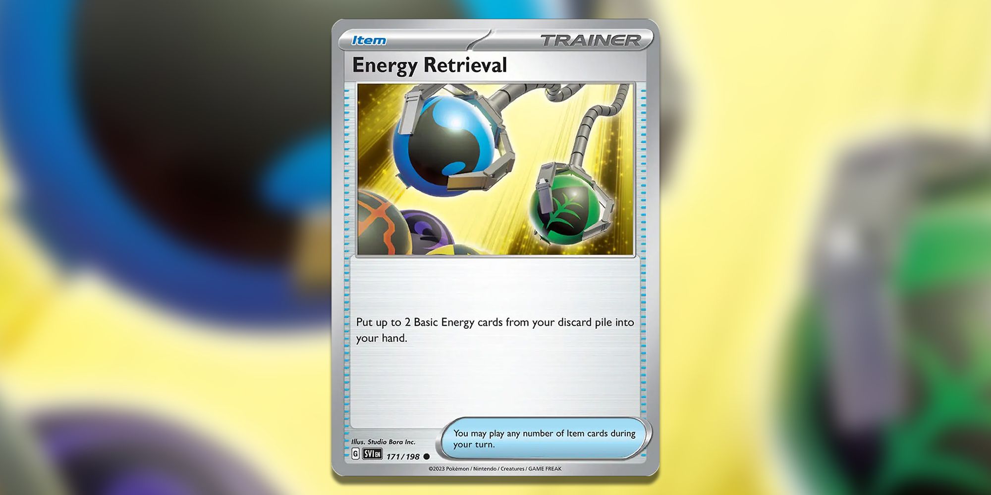 Pokemon TCG Energy Retrieval card