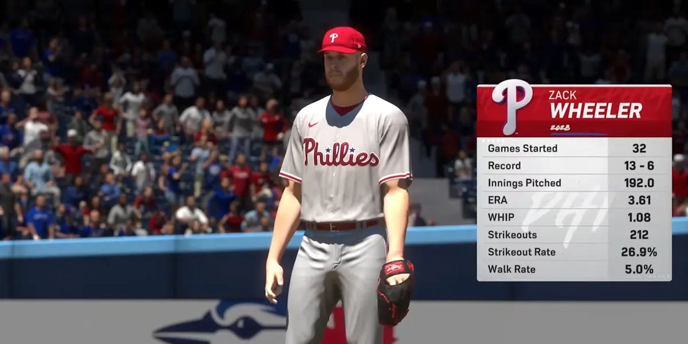 Zack Wheeler in MLB The Show 24