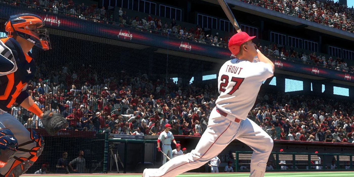 MIke Trout in MLB The Show 24