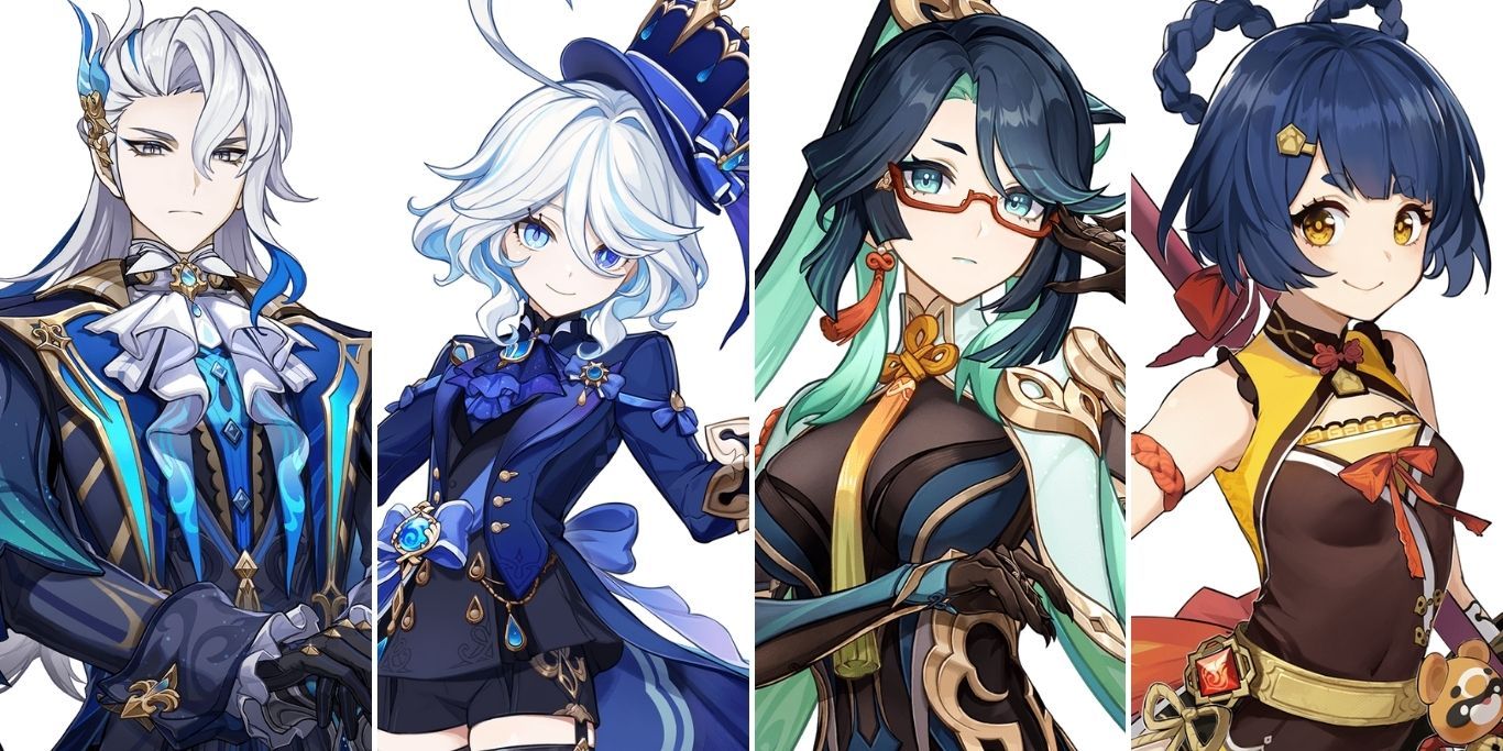 Genshin Impact Neuvillette Furina Xianyun Xiangling