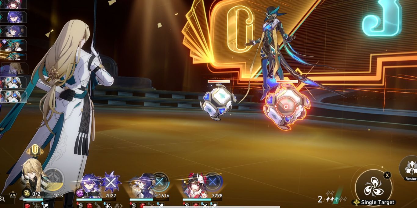 Honkai Star Rail Luocha Inside Aventurine's Dice Chance Attack