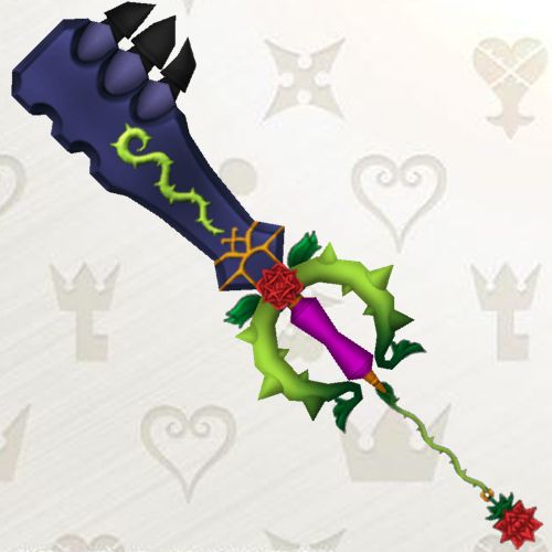 Kingdom Hearts 2 Rumbling Rose Keyblade