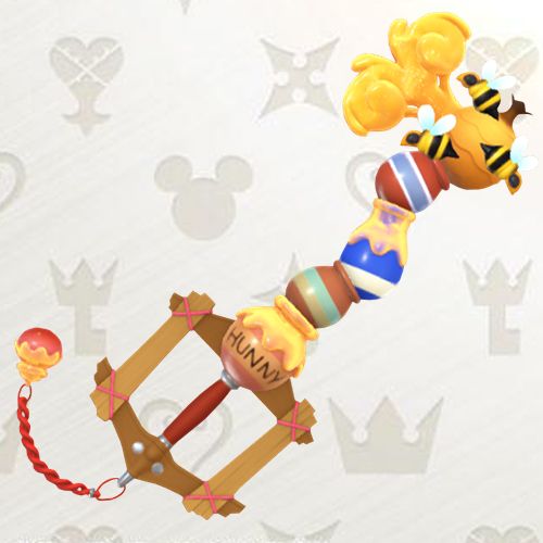 Kingdom Hearts 3 Hunny Spout Keyblade