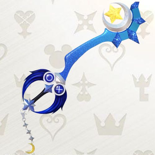 Kingdom Hearts 3 Midnight Blue Keyblade