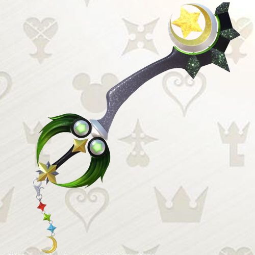 Kingdom Hearts 3 Phantom Green Keyblade