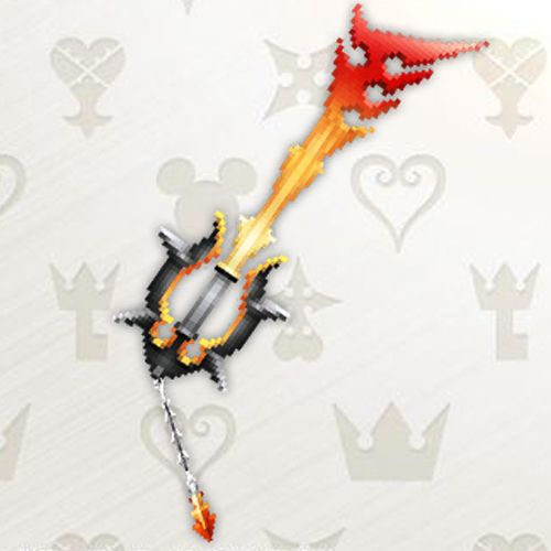 Kingdom Hearts 358-2 Days Maverick Flame Keyblade