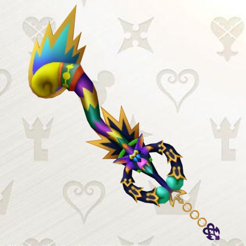 Kingdom Hearts 3D Knockout Punch Keyblade