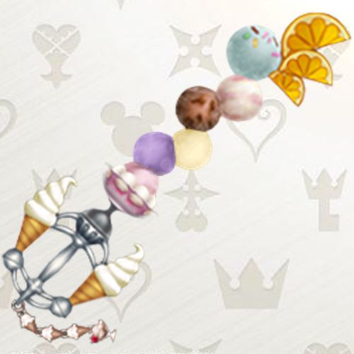 Kingdom Hearts Birth By Sleep Sweetstack Keyblade