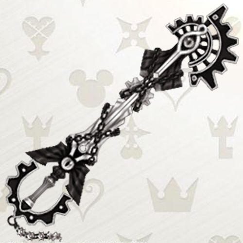 Kingdom Hearts Birth By Sleep Void Gear (Monochrome) Keyblade