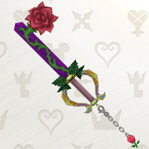 Kingdom Hearts Divine Rose Keyblade