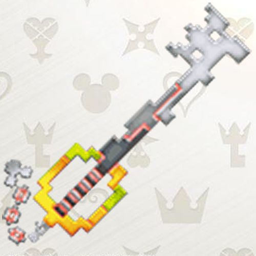 Kingdom Hearts Recoded Zero One Keyblade