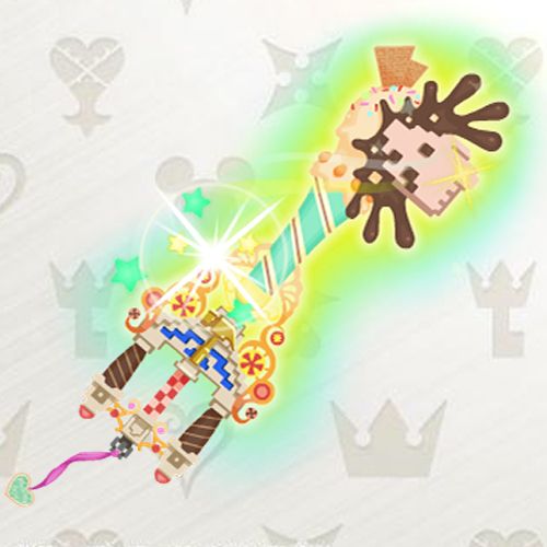 Kingdom Hearts X Bad Guy Breaker Keyblade