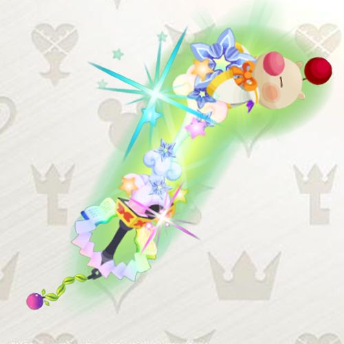 Kingdom Hearts X Moogle O' Glory Keyblade