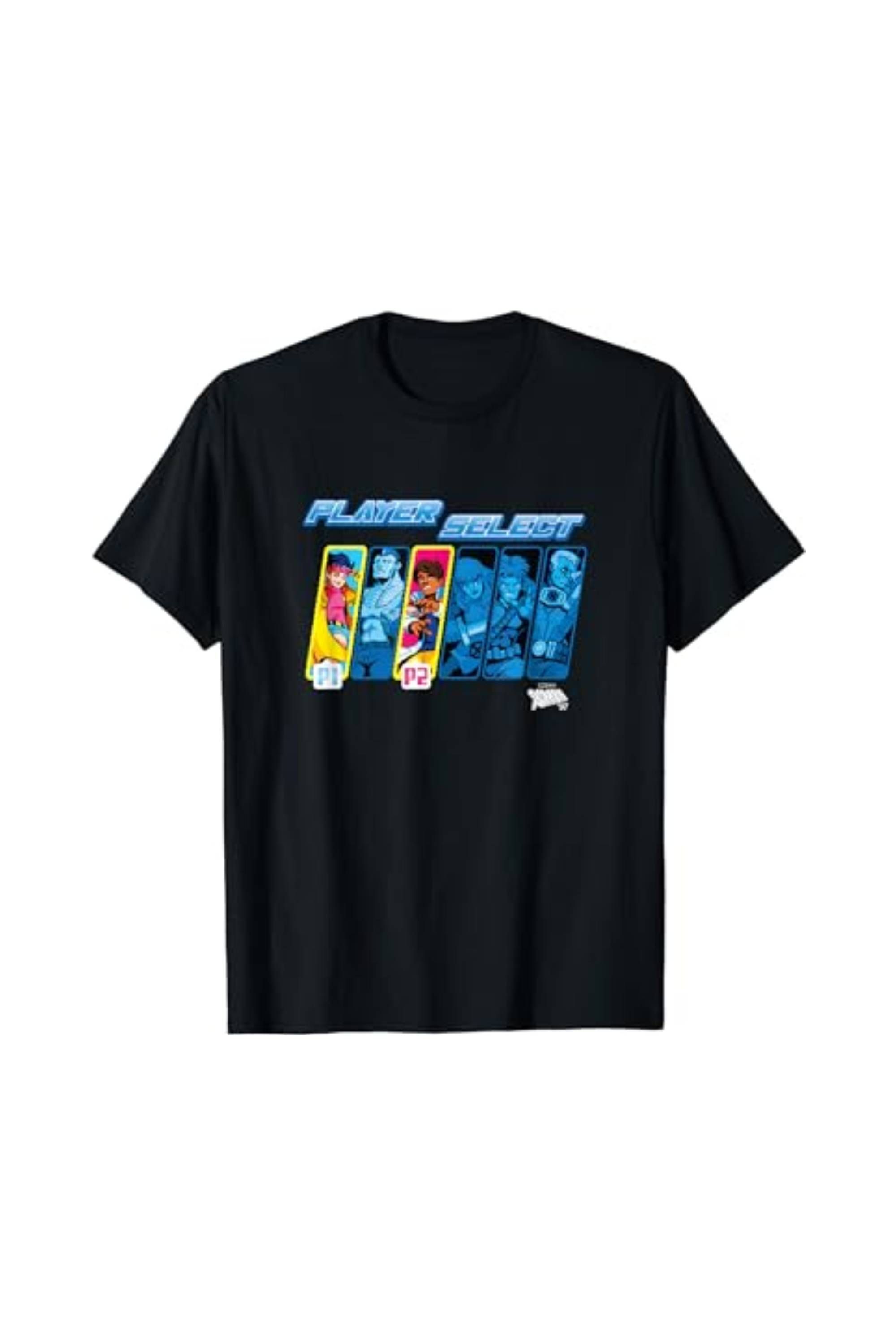 Marvel X-Men '97 Vintage Player Select Classic Comic Panels T-Shirt