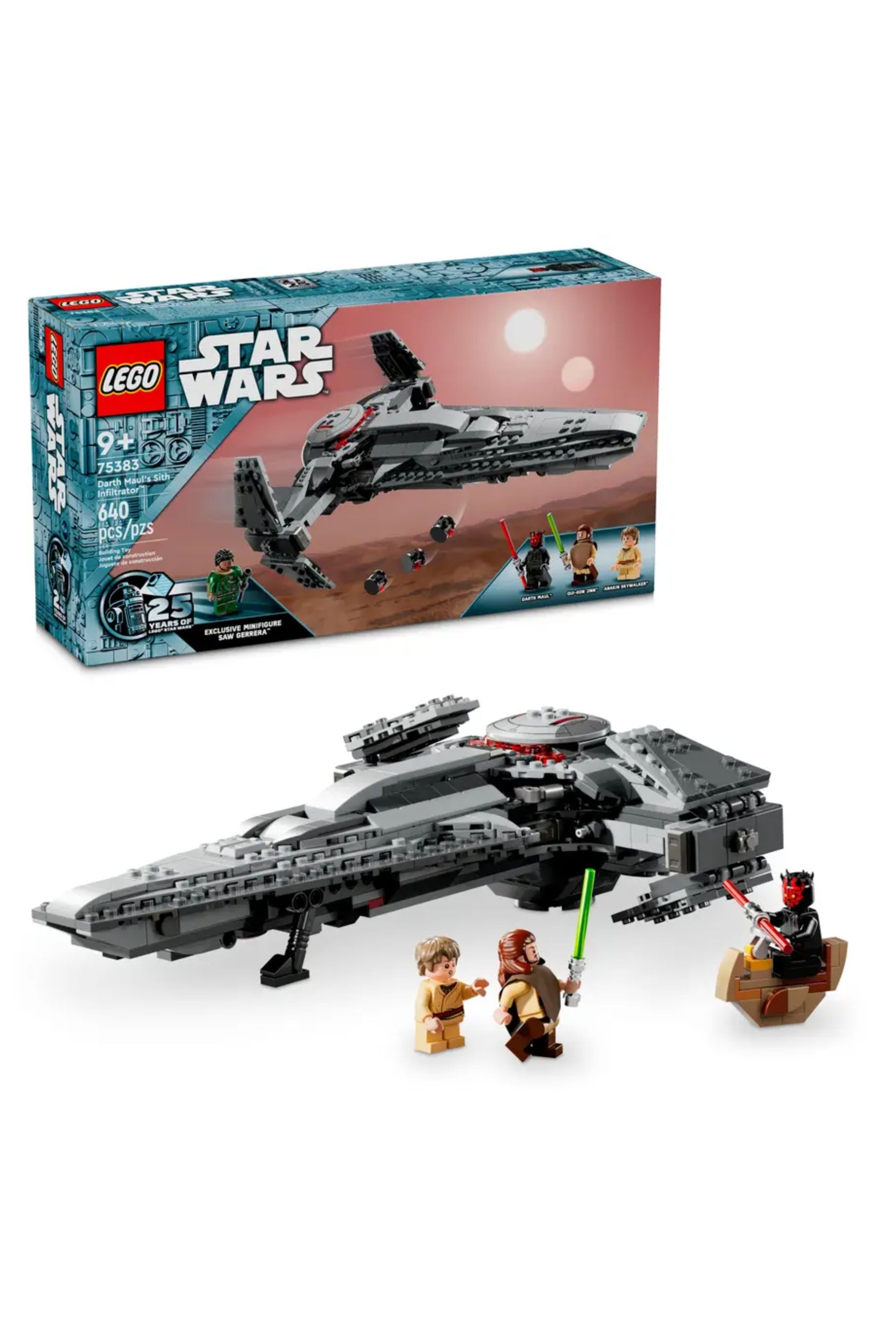 Darth Maul's Sith Infiltrator Star Wars Lego Set