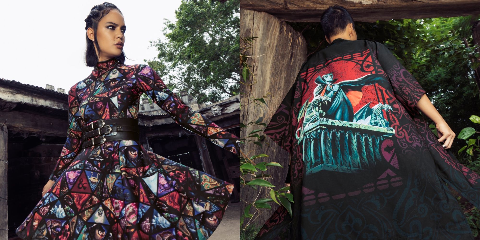 blackmilk dungeons & dragons dress and robe