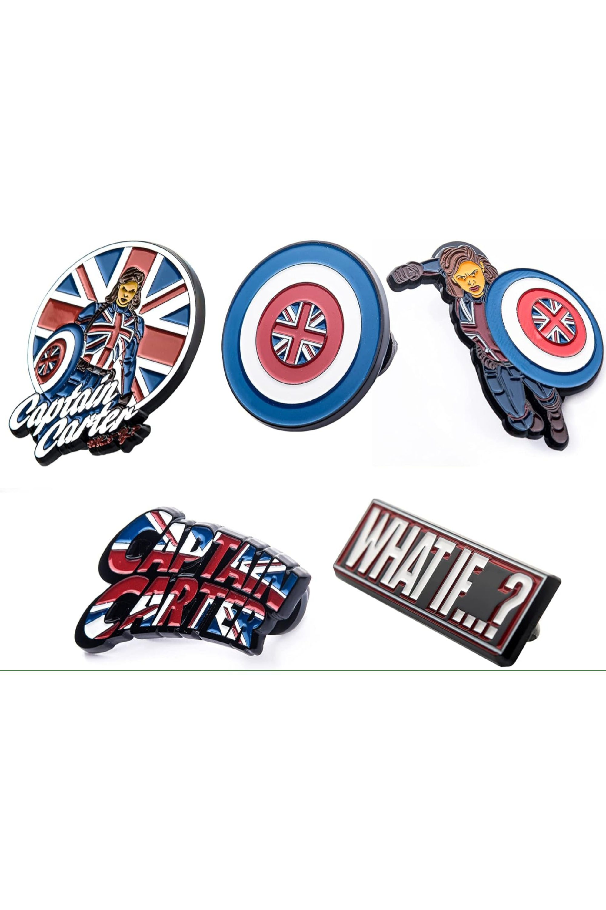 What If...? Captain Carter Enamel Pin Set
