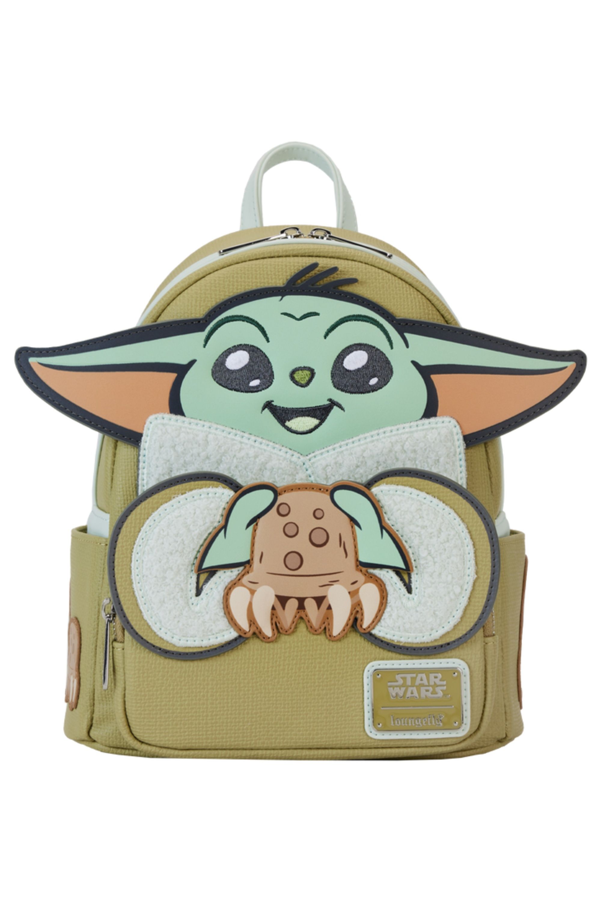 The Mandalorian Grogu & Crabbies Cosplay Mini Backpack