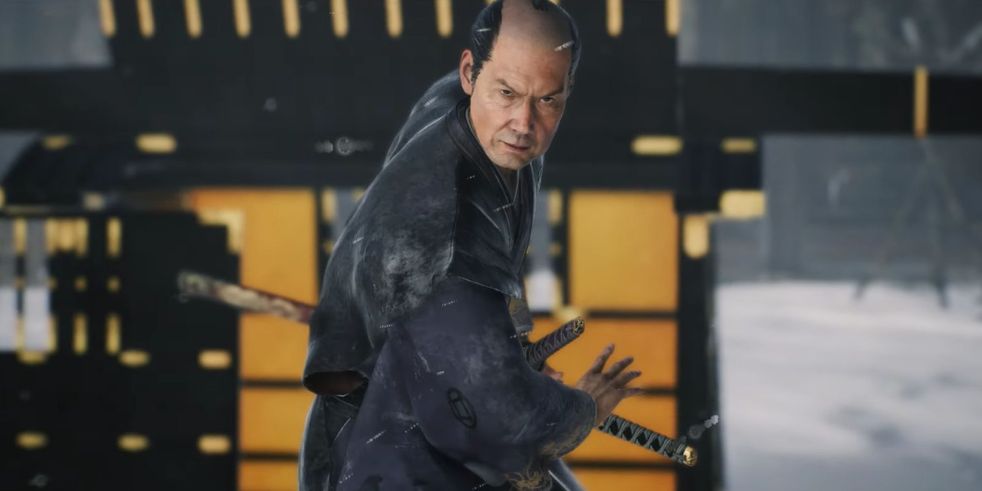 Naosuke Li drawing katana in Rise of the ronin