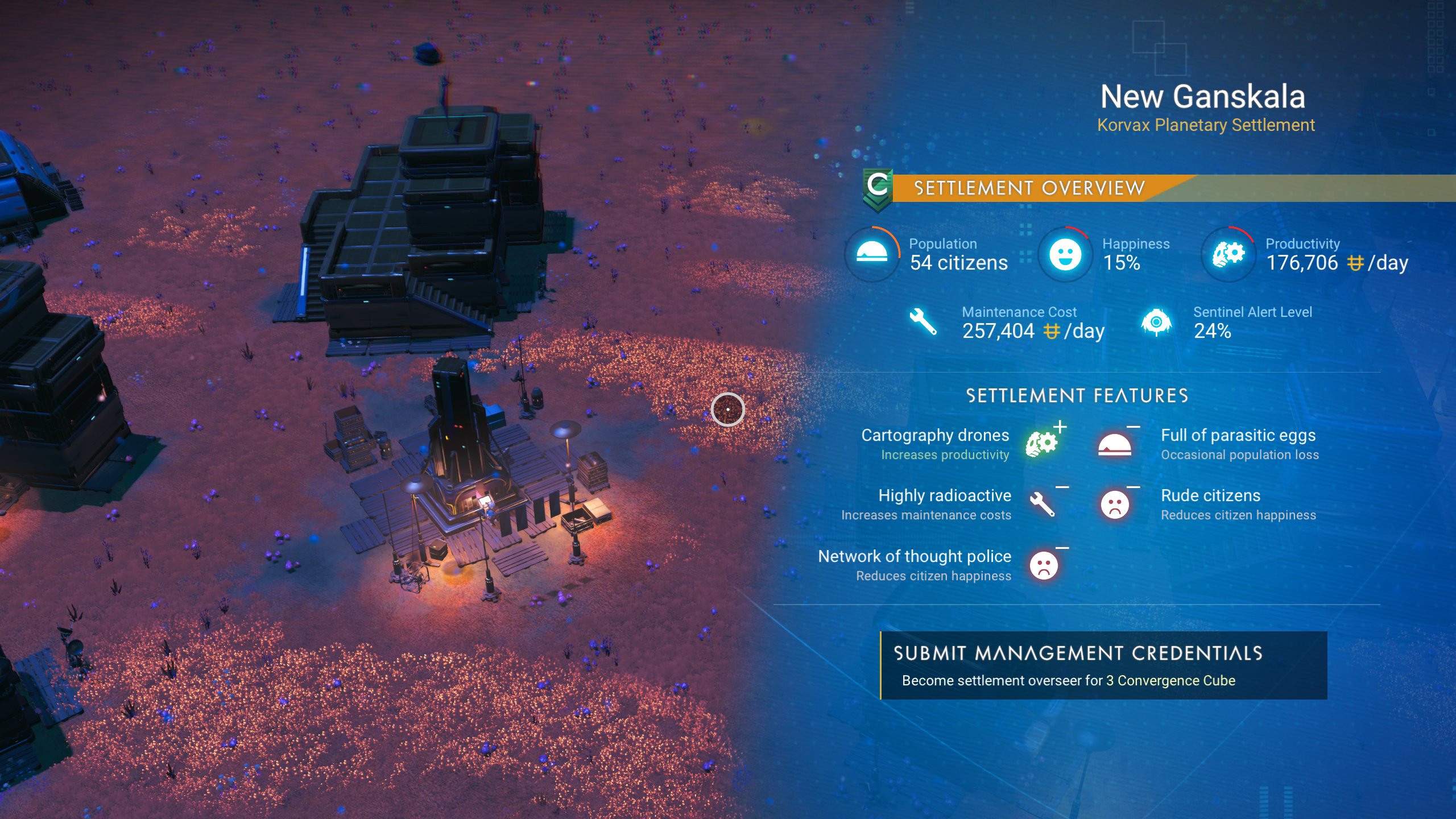 No Man's Sky Settlement Overview