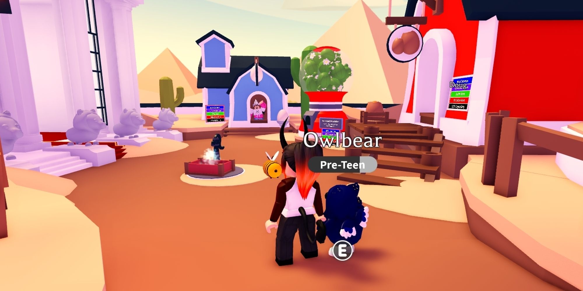 roblox adopt me player looking at nursery egg room