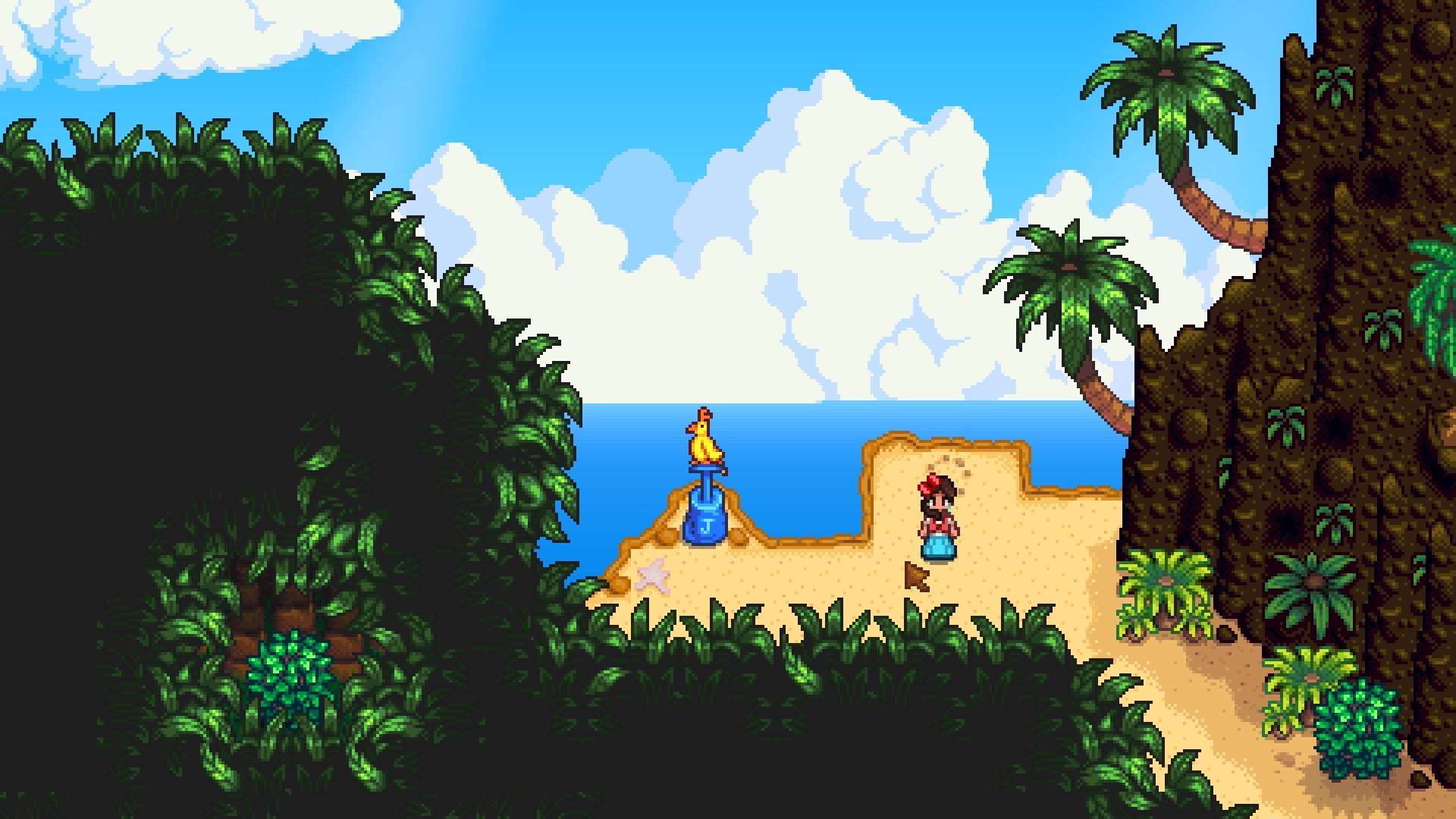 stardew valley ginger island joja parrot