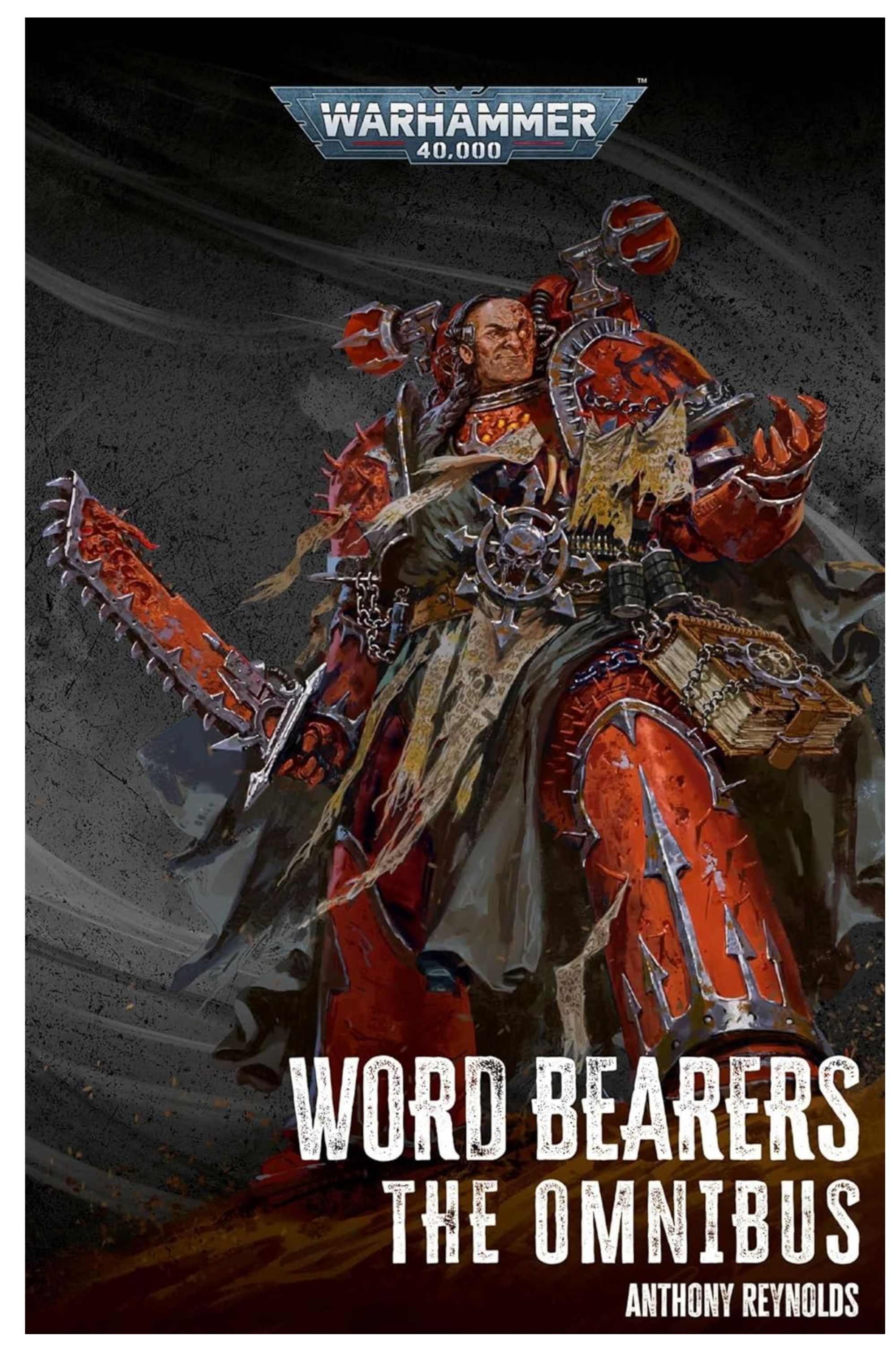 The cover of Anthony Reynolds' Word Bearers: The Omnibus anthology.