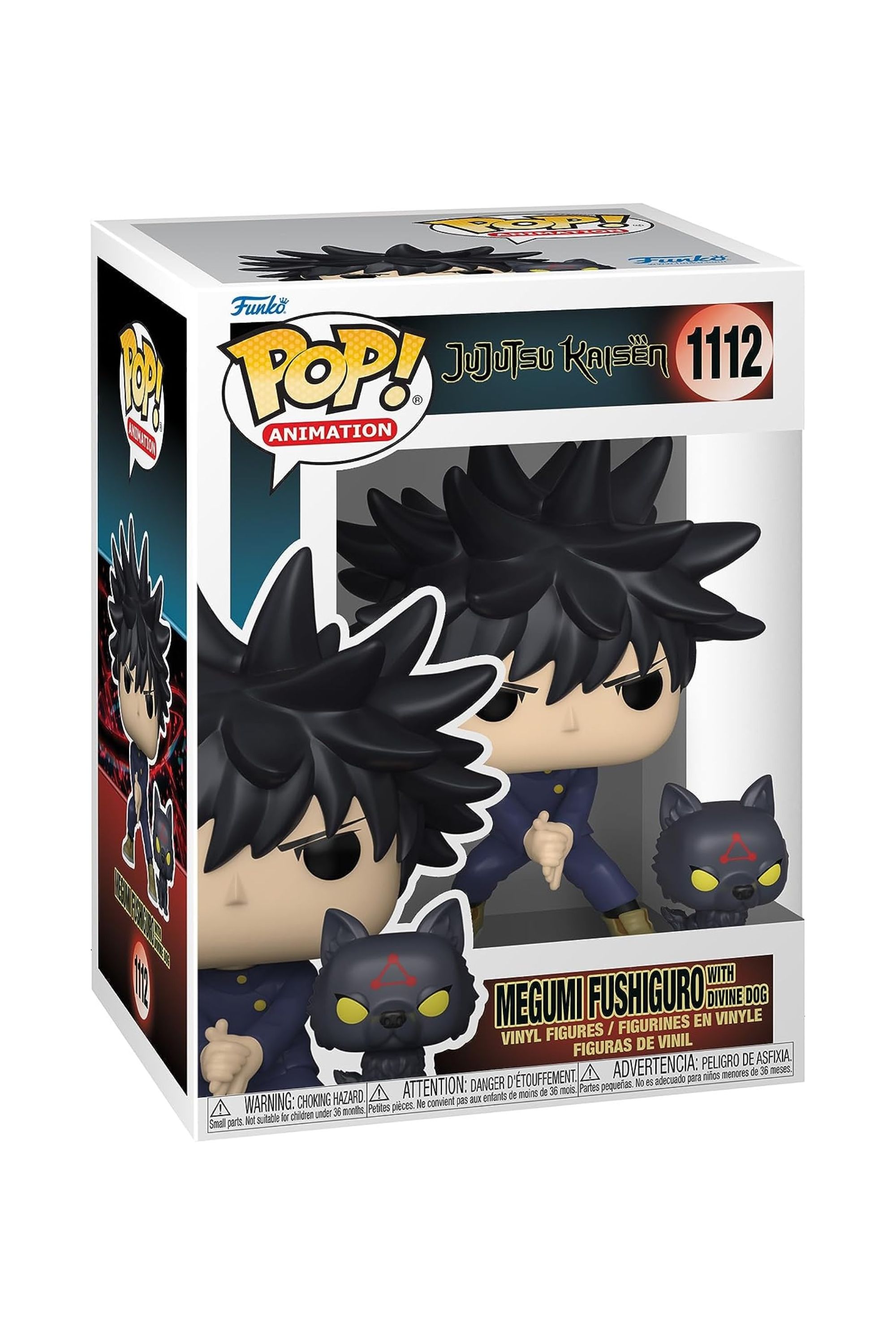 Image of Funko Pop & Buddy Megumi with Dogs
