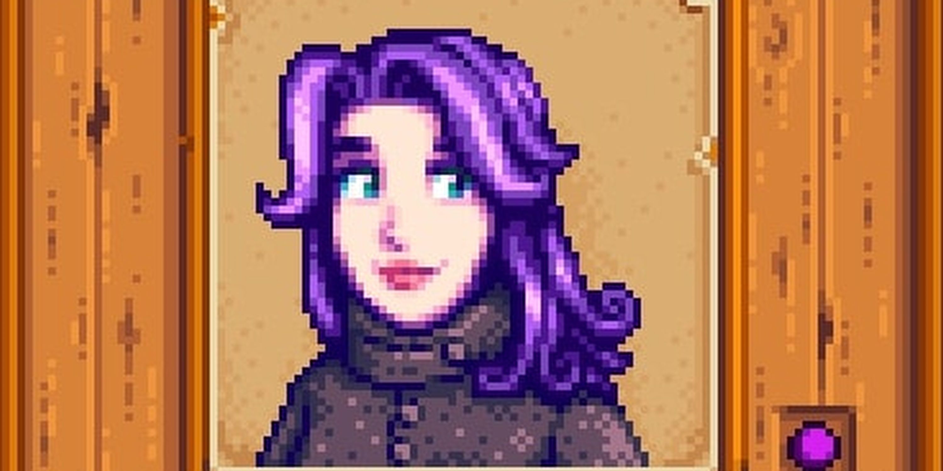 Abigail from Stardew Valley in her Winter Outfit