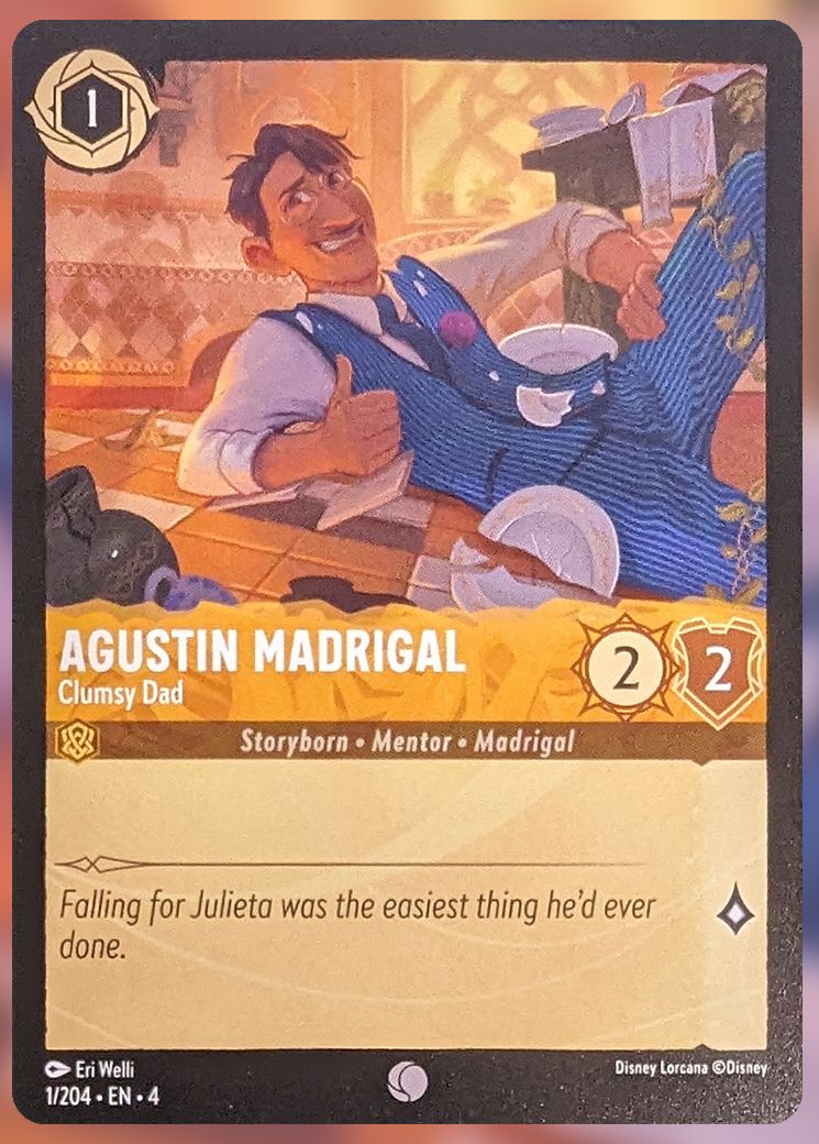 Agustin Madrigal, Clumsy Dad