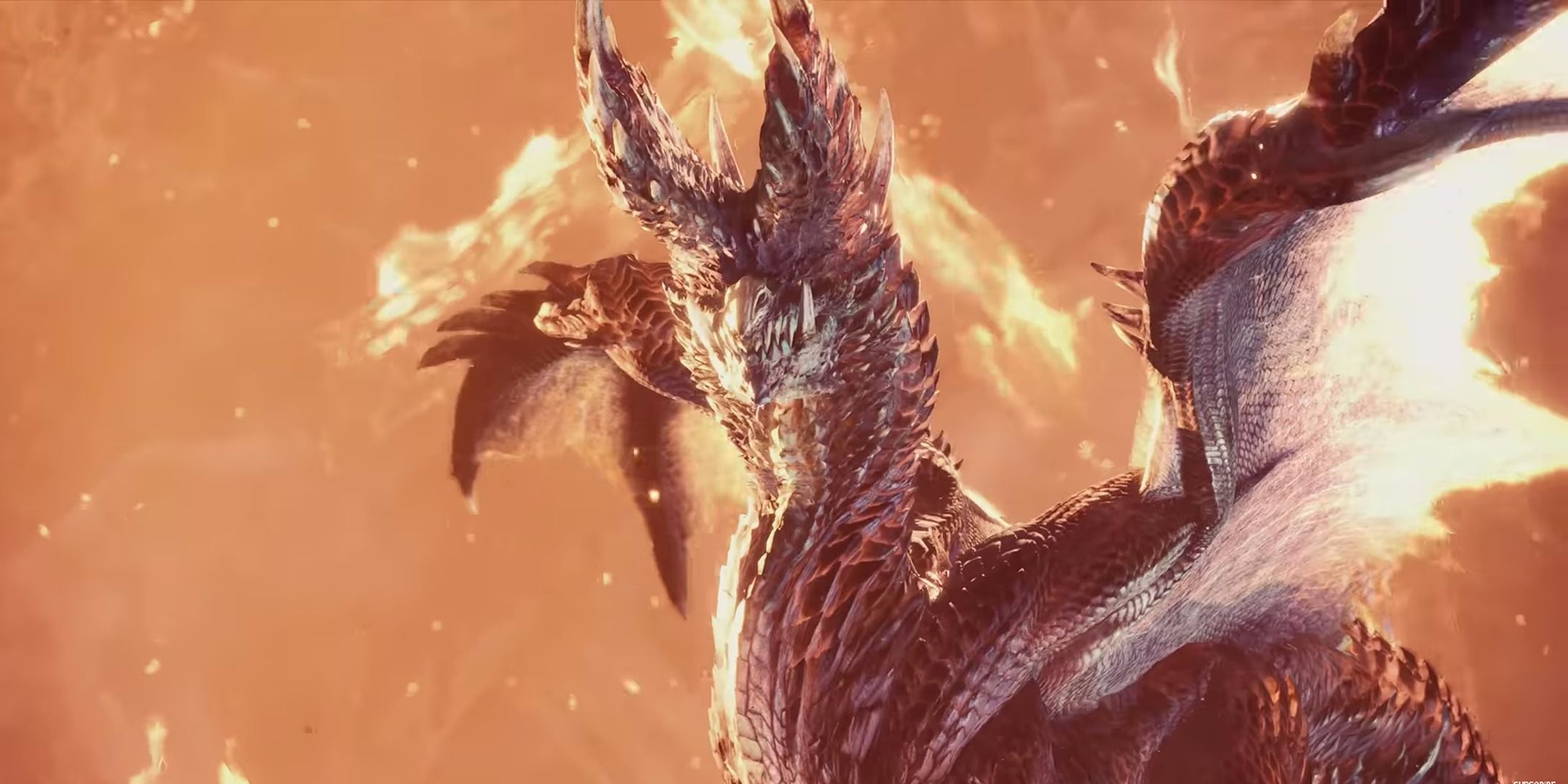 Alatreon's appearance in Monstyer Hunter World: Iceborne.