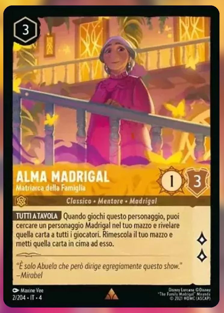 Alma Madrigal, Family Matriarch