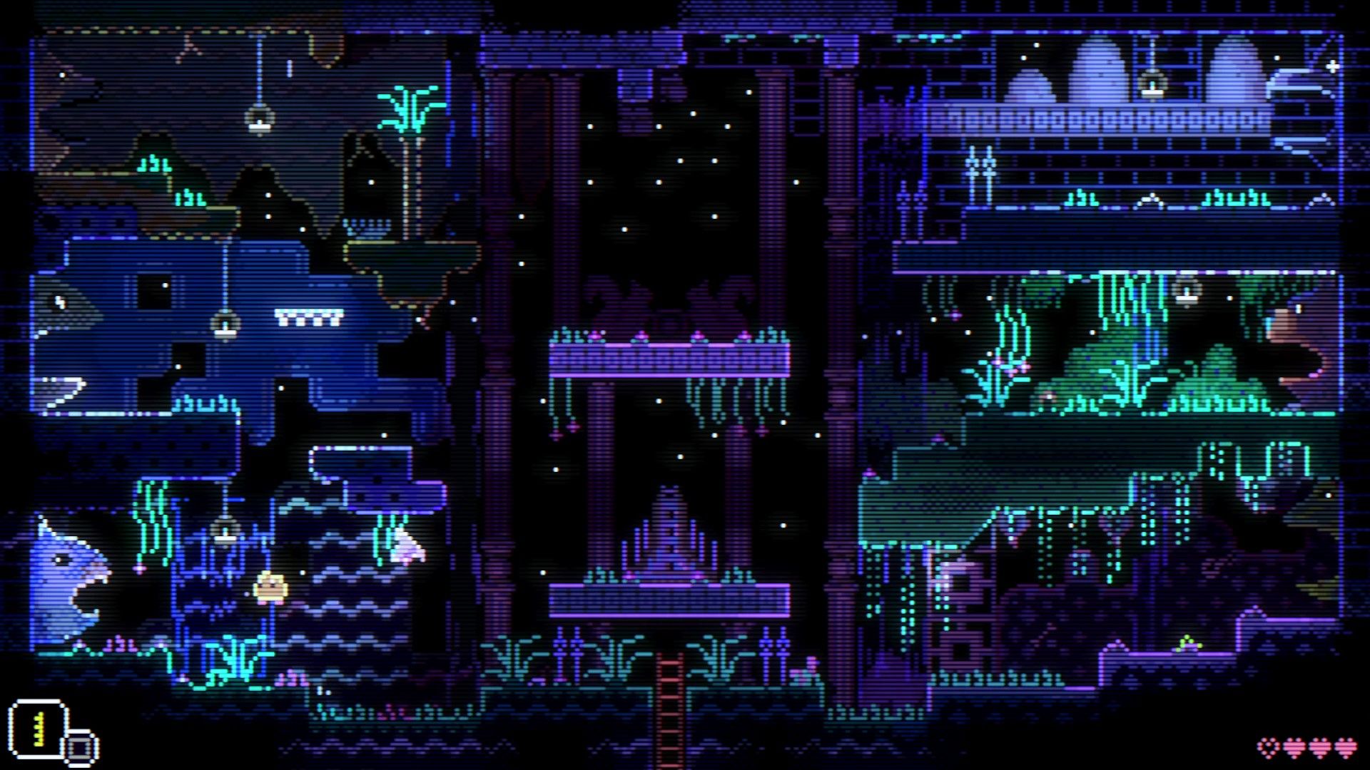 An area in Animal Well where all the warp points can be found.