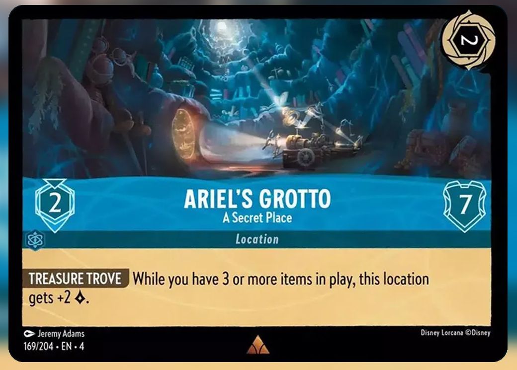 Ariel's Grotto, A Secret Place