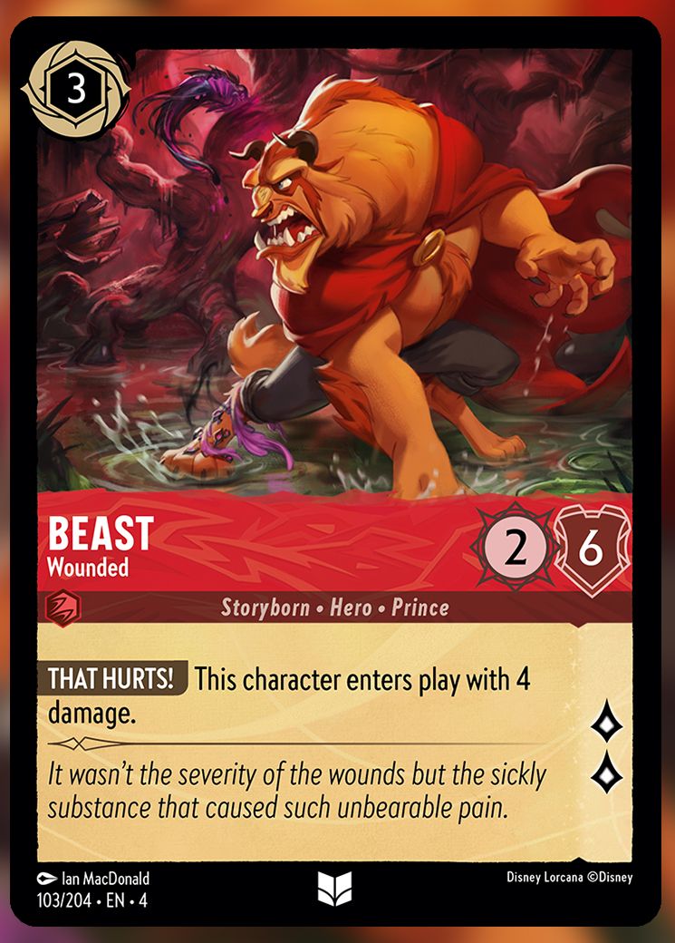 Beast, Wounded