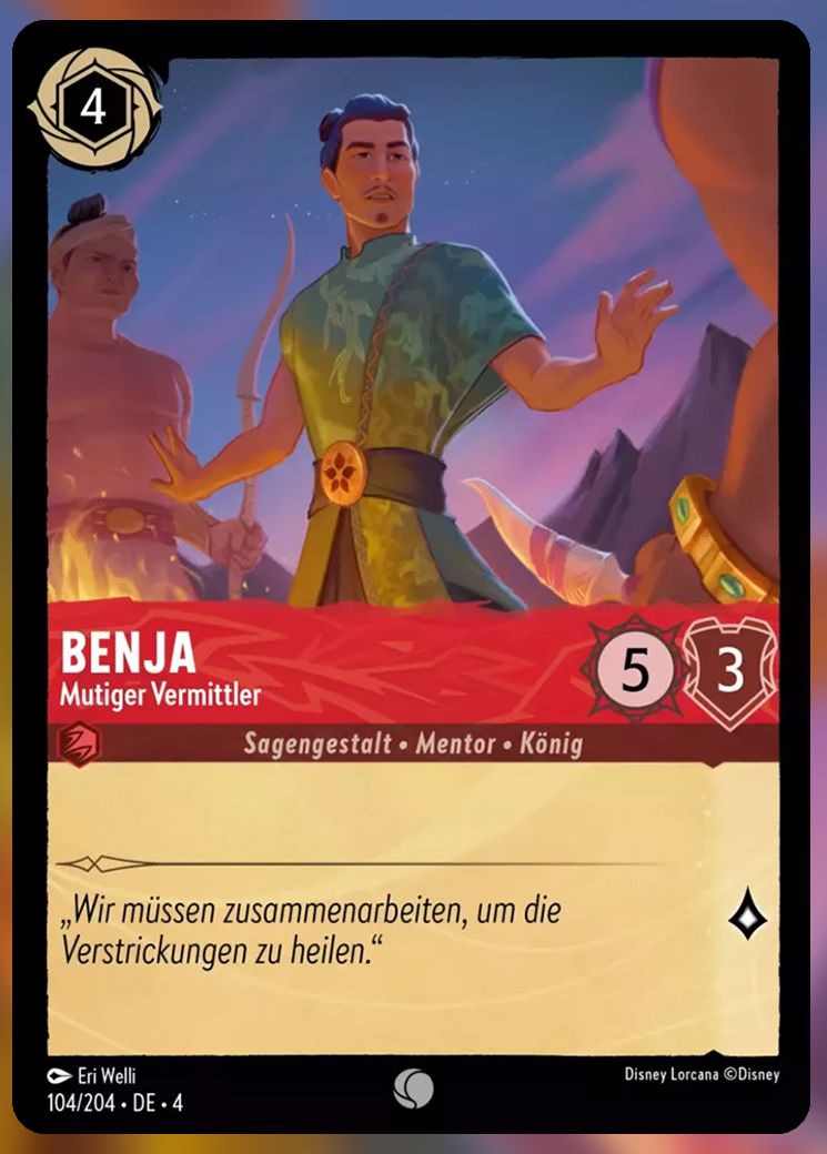 Benja, Brave Mediator