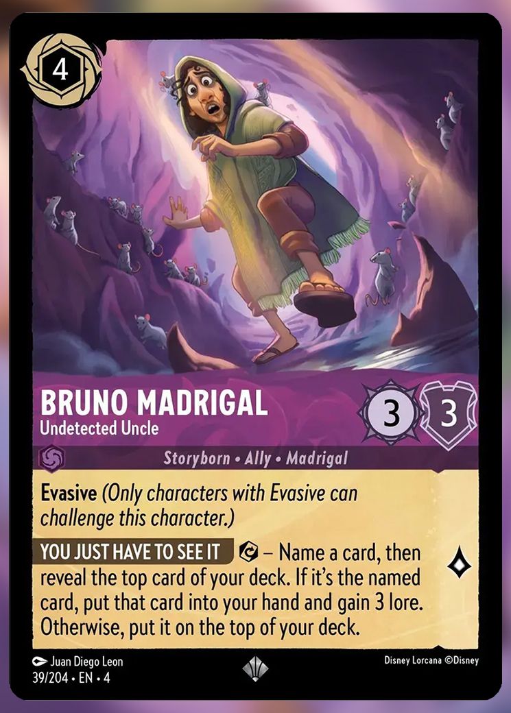 Bruno Madrigal, Undetected Uncle