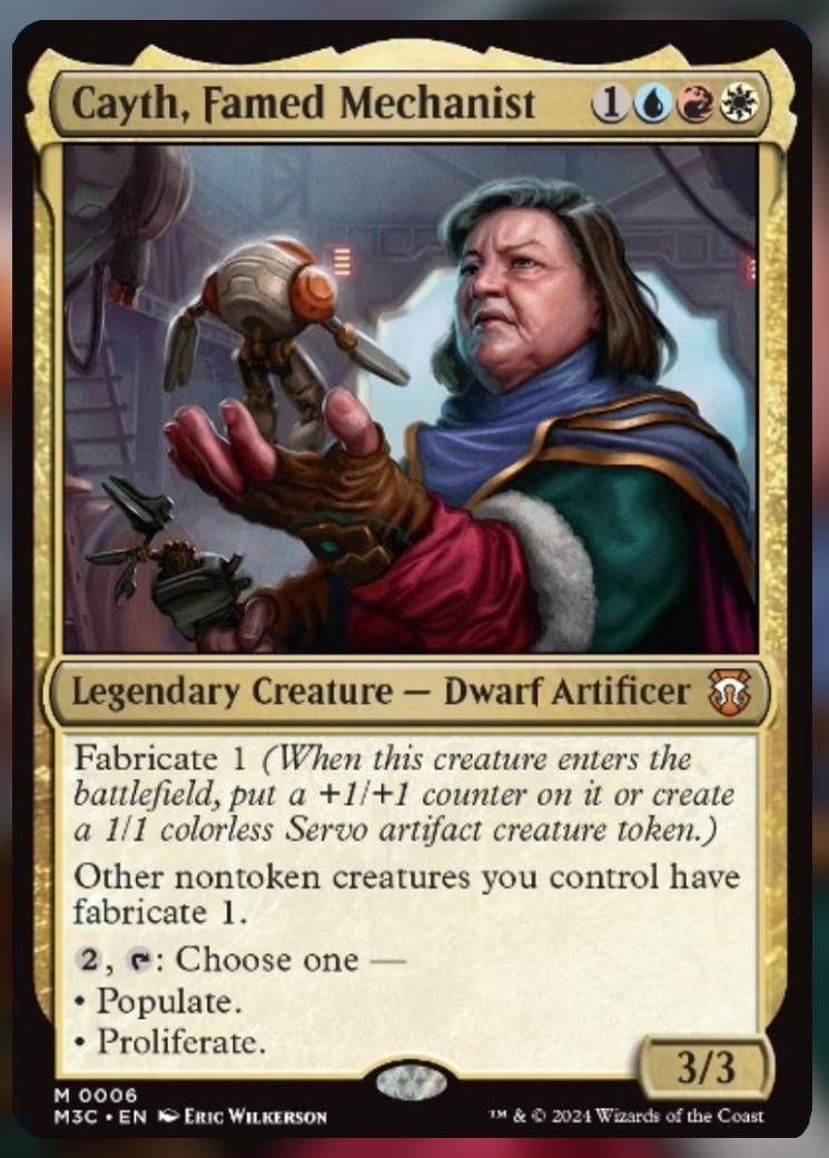 Cayth, Famed Mechanist