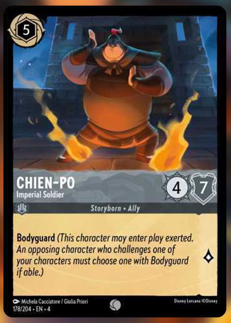 Chien-Po, Imperial Soldier