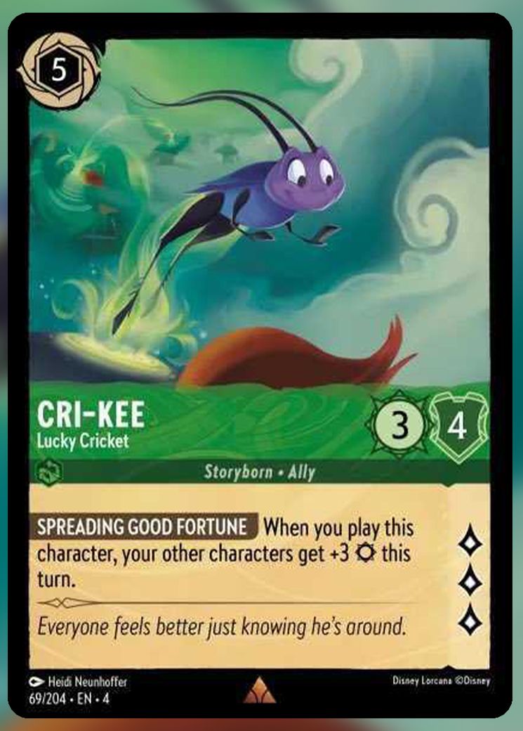 Cri-Kee, Lucky Cricket