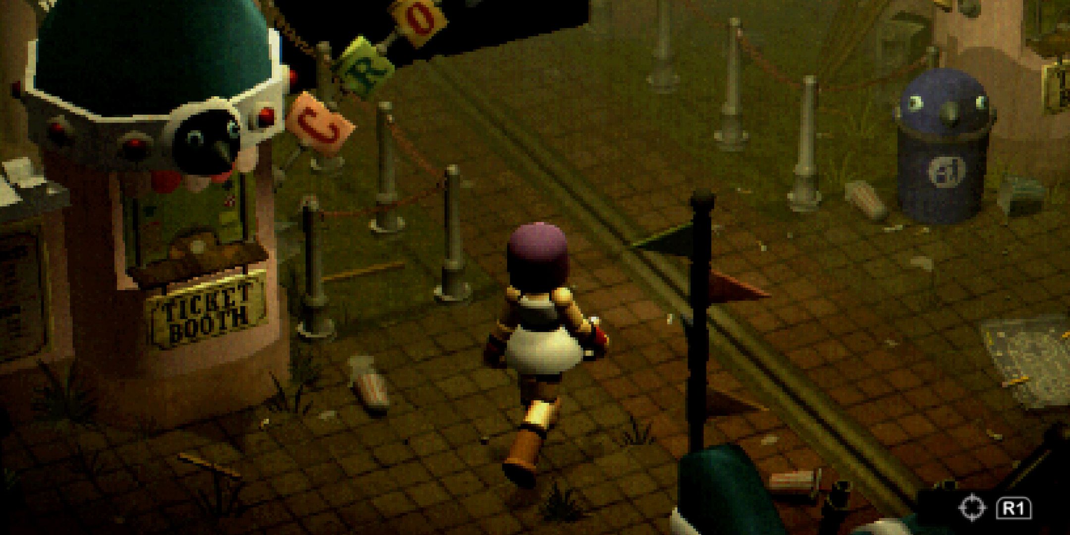 Mara Forest entering the theme park in Crow Country