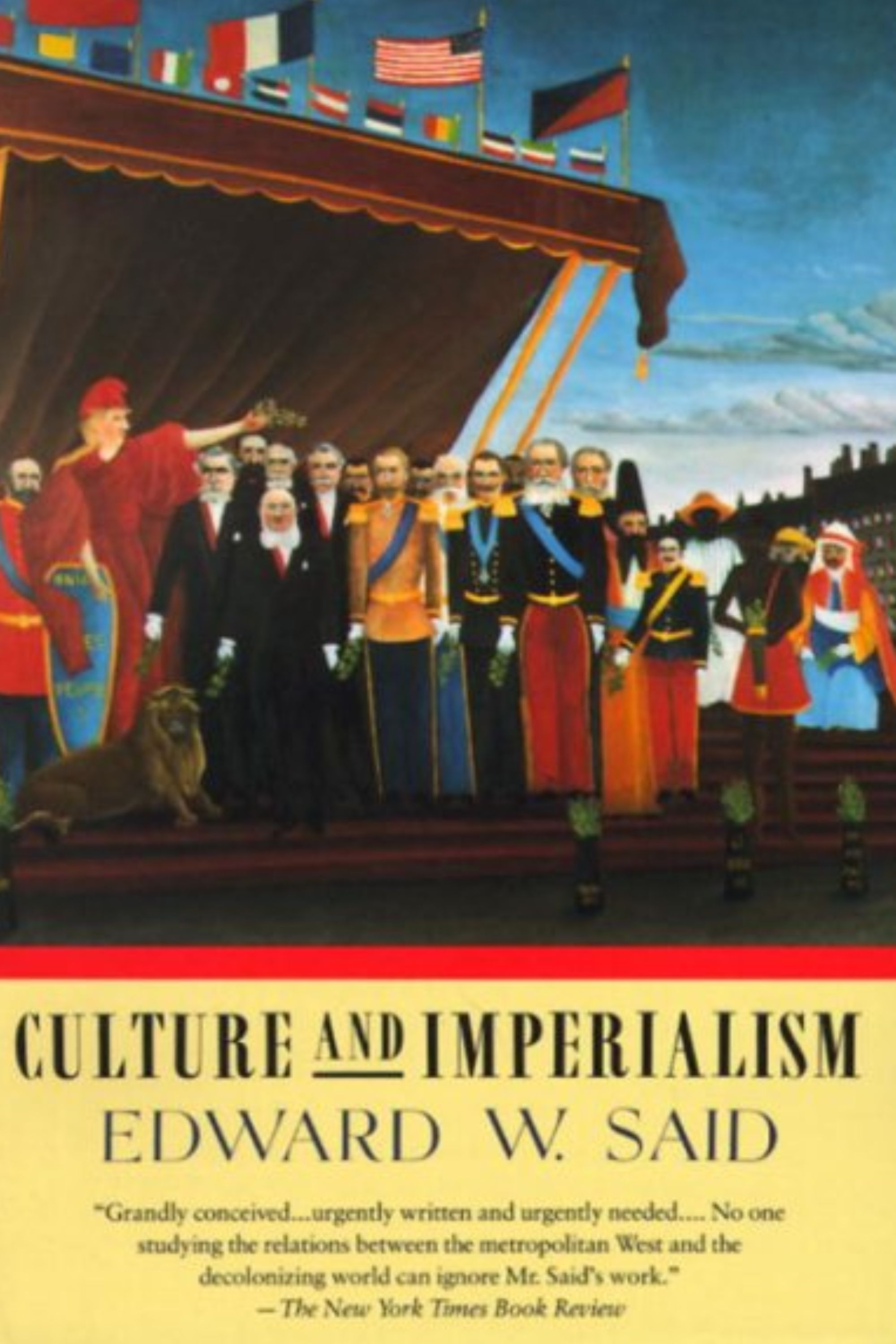 Culture and Imperialism By Edward W Said Book Cover