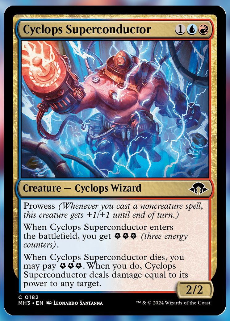 Cyclops Superconductor