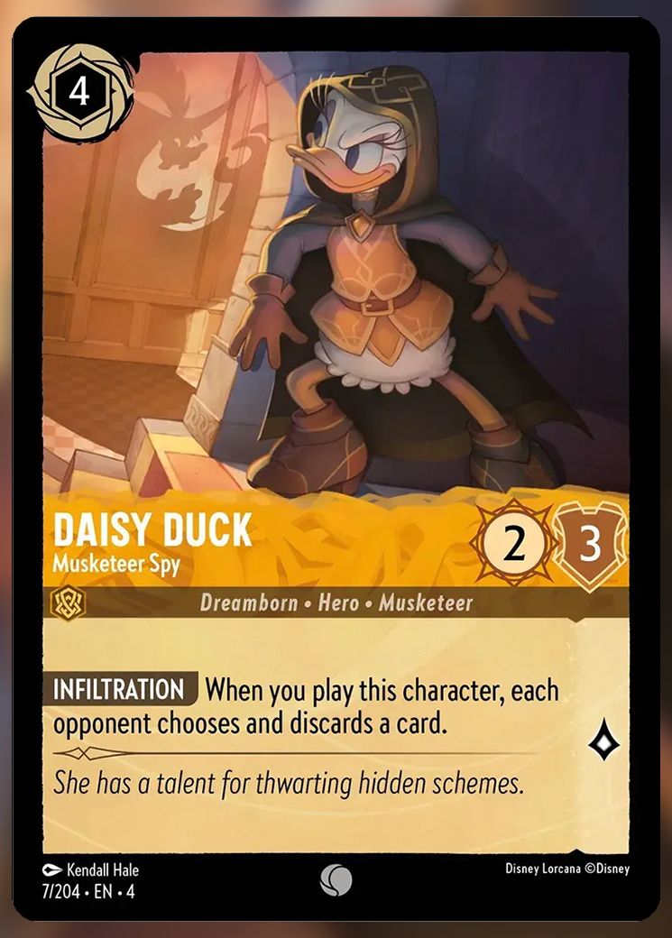 Daisy Duck, Musketeer Spy